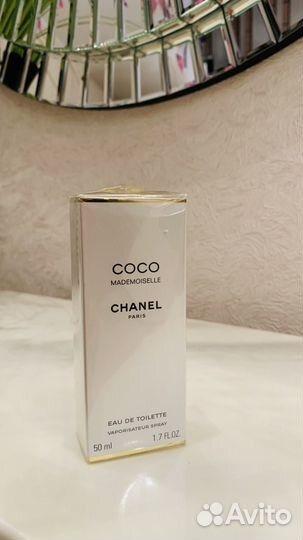 Туалетная вода женская chanel mademoiselle edtv 50