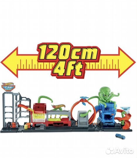 Hot wheels невообразимая автомойка