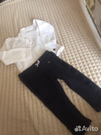 Вещи пакетом на девочку 92 98
