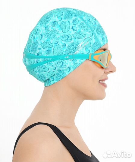 Шапочка для плавания новая тканевая Essence Shells