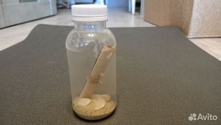 Сувениры с моря бутылка с песком