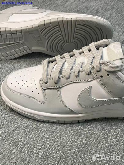 Кроссовки Nike Dunk Low Grey Fog оригинал