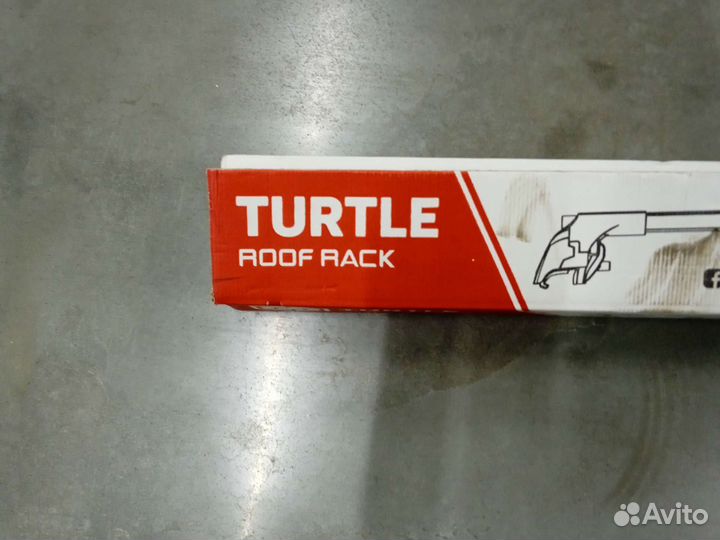 Багажник на рейлинги turtle shark full kit