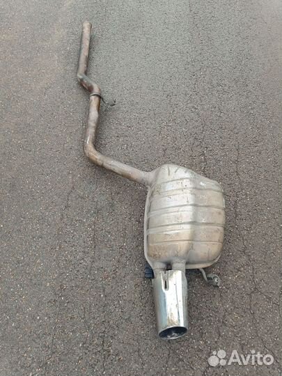 Глушитель mercedes W204 OM651