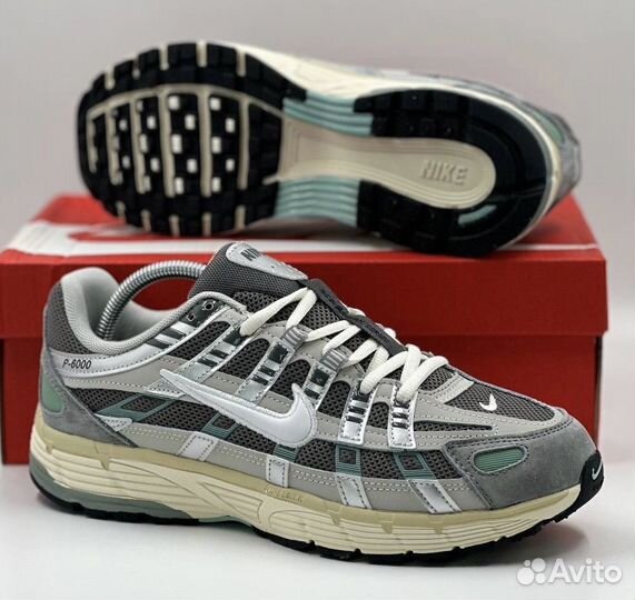 Кроссовки Nike P 6000 Flat Pewter Light Iron