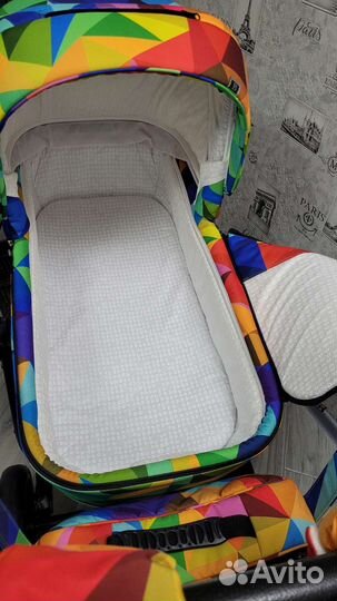 Коляска 3 в 1 Adamex