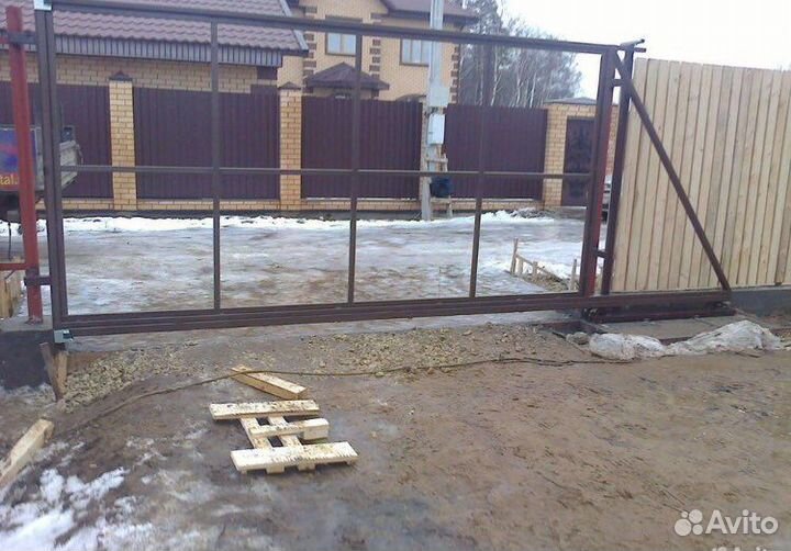 Каркас для откатных ворот