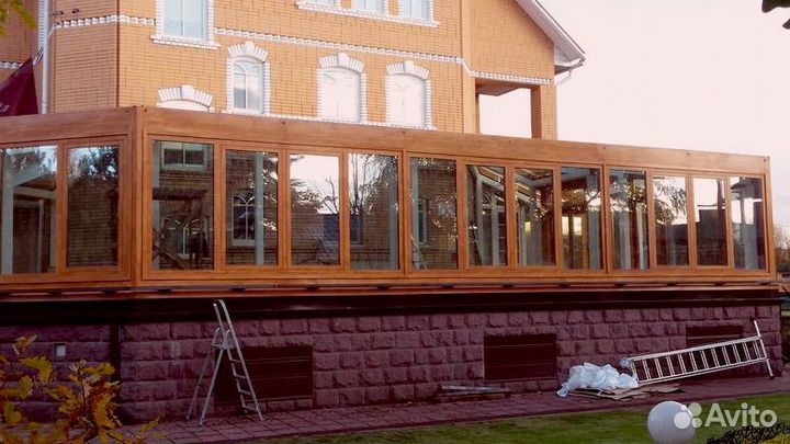 Остекление беседок, веранд, террас