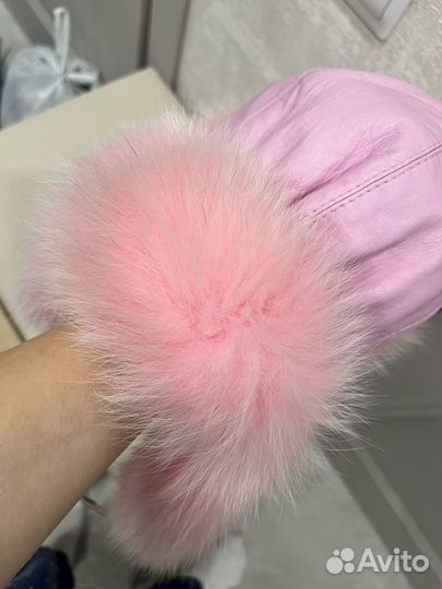 Шапка зимняя натуральный мех