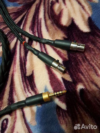 Кабель для наушников 4.4 - 2 mini XLR, 1,2m