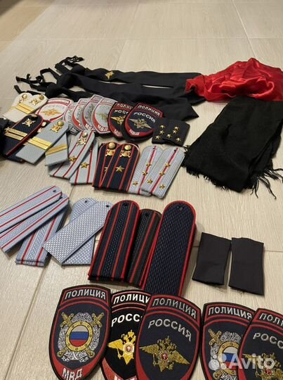 Погоны шевроны мвд