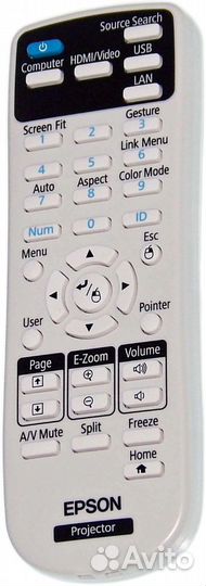 Пульт аналог Epson EB-2265U