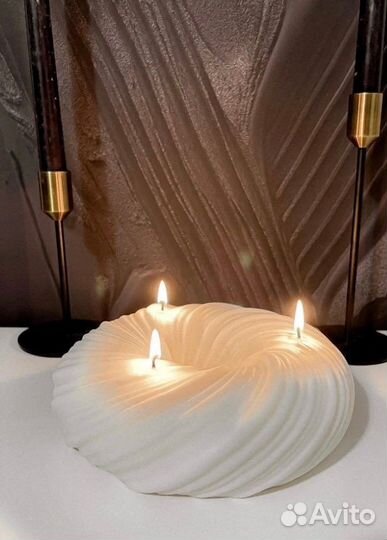 Интерьерная свеча из Pinterest