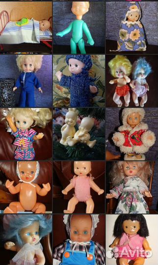 Пупсы куклы СССР