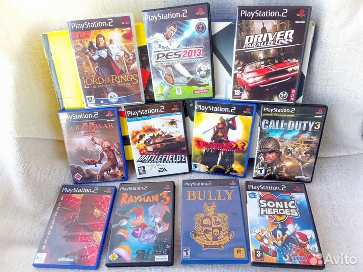 Игры для PS2 fat, пс2 slim