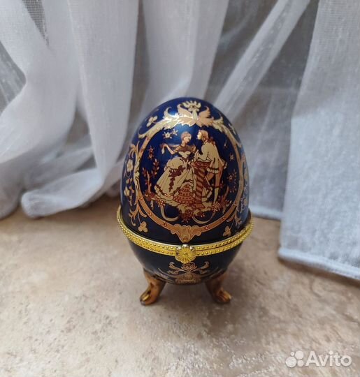 Яйцо пасхальное шкатулка
