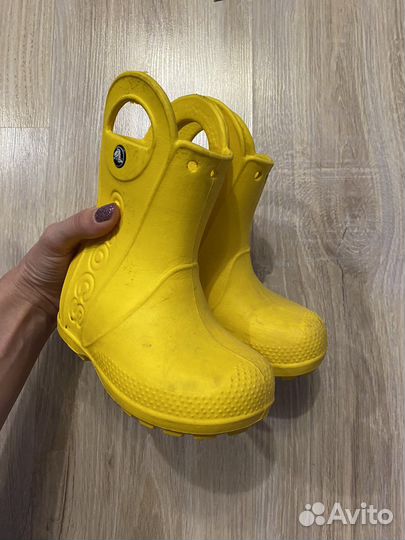 Сапоги детские Crocs с7