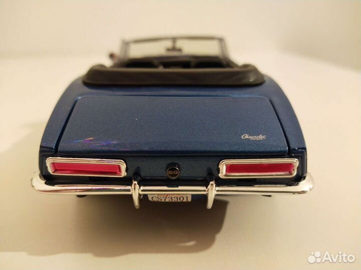 Модель 1:24, 1967 Chevy Camaro SS