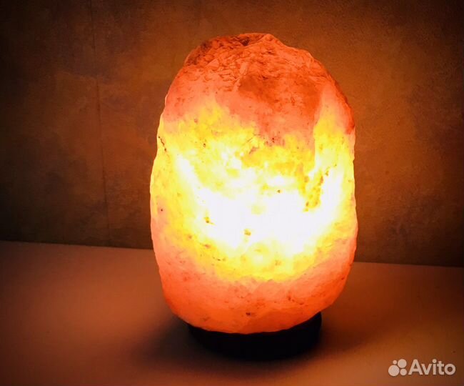Соляная лампа-ночник, скала 2,5 кг