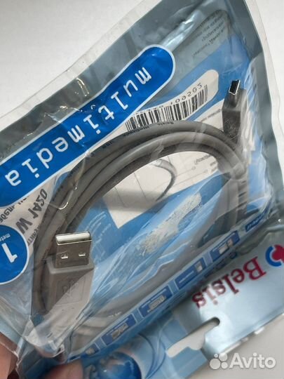 Кабель для компьютера usb 2.0 mini b 5p