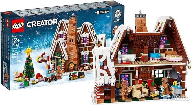 Новые новогодние наборы Lego