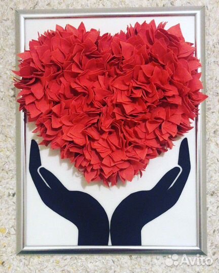 Картина 3 D “Love is”