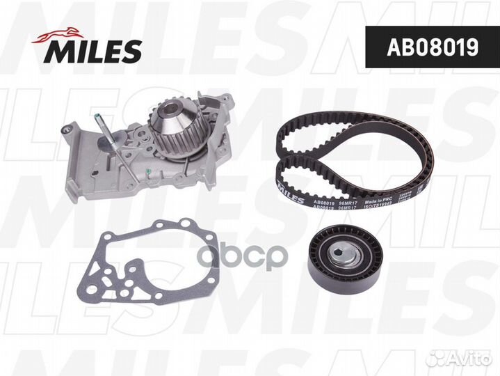 Комплект ремня грм renault logan/sandero 1.4/1