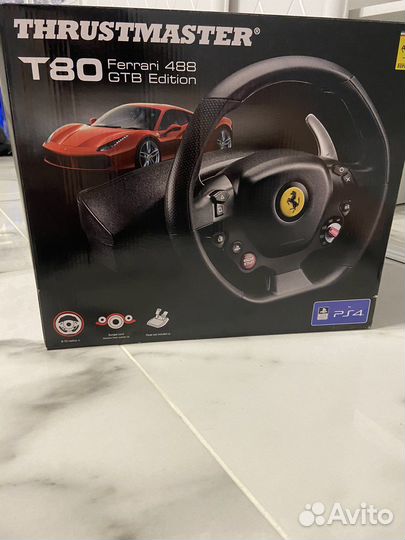 Руль игровой Thrustmaster T80 Ferrari 488