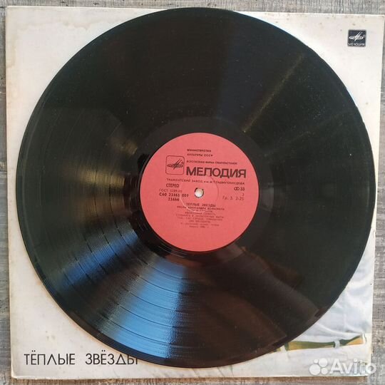 Александр Дольский - Тёплые Звёзды (G/VG)