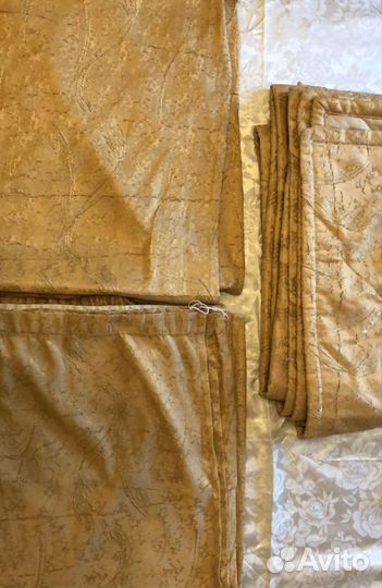 Покрывало и шторы