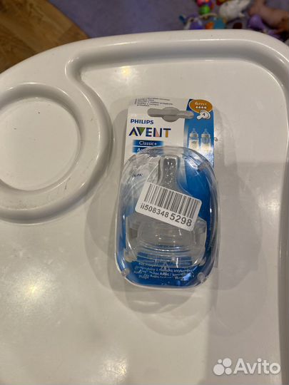 Соска на бутылочку avent 6