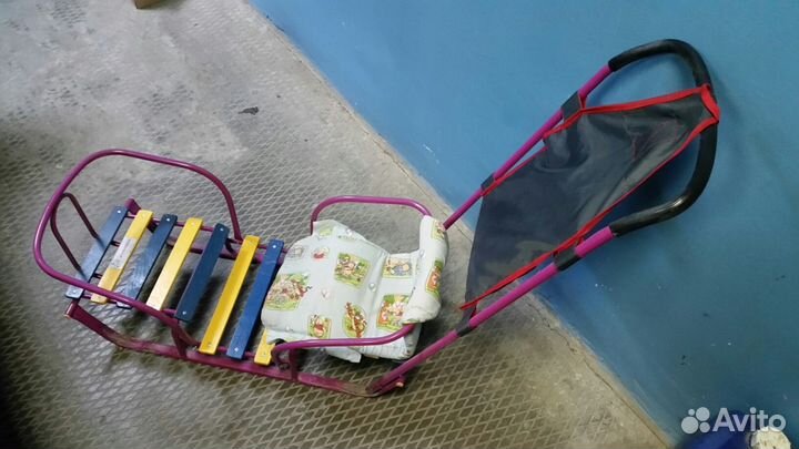 Продам двойные санки