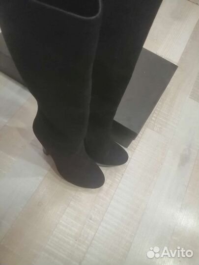 Сапоги новые замшевые Paolo Conte 40 размер