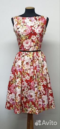 Шикарное платье пин-ап Lundy Bop Англия 44 46