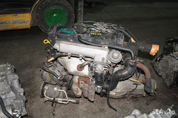 Двигатель в сборе nissan CD20T, 2000 куб.см Контра