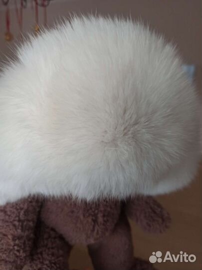 Шапка ушанка из финского песца