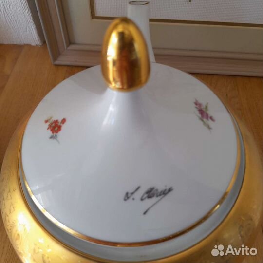 Вентажный авторский сервиз от Тишенройт