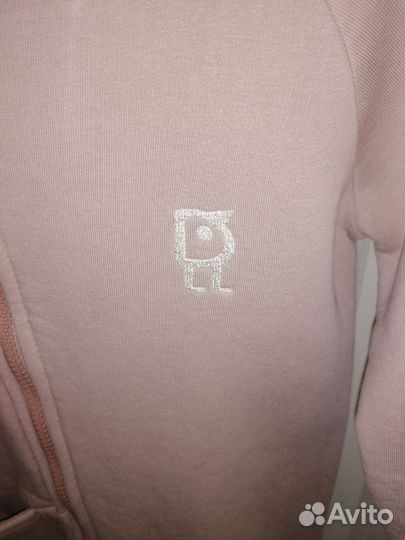 Комбинезон футер с начесом 98