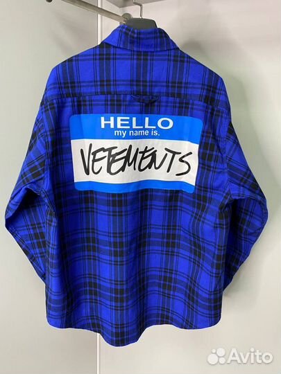 Рубашка Vetements