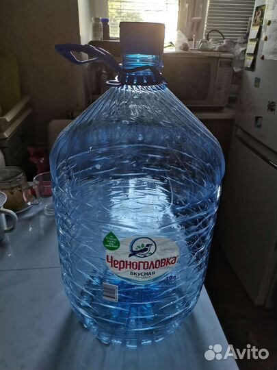 Бутыль 19 литров с ручкой