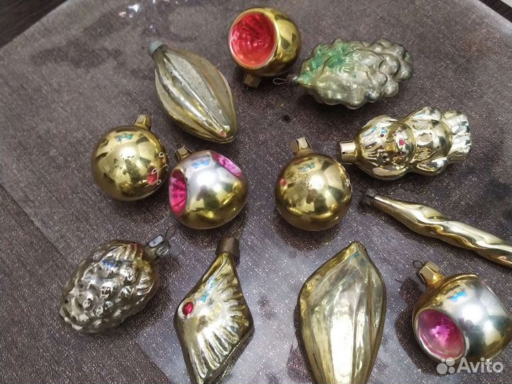 Елочные игрушки СССР
