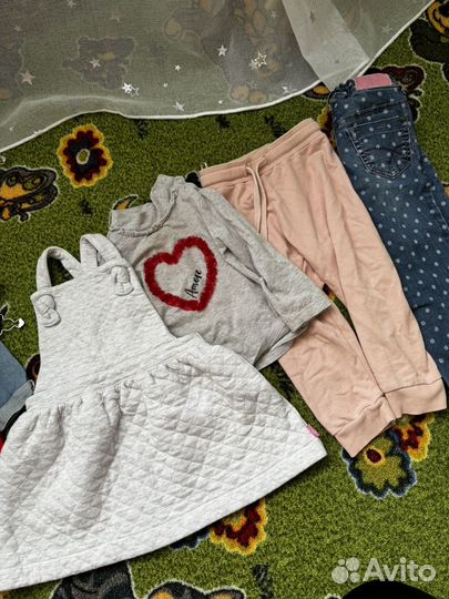 Детские вещи пакетом на девочку 86-104