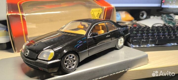 Модель Mercedes w140 S600 1:18
