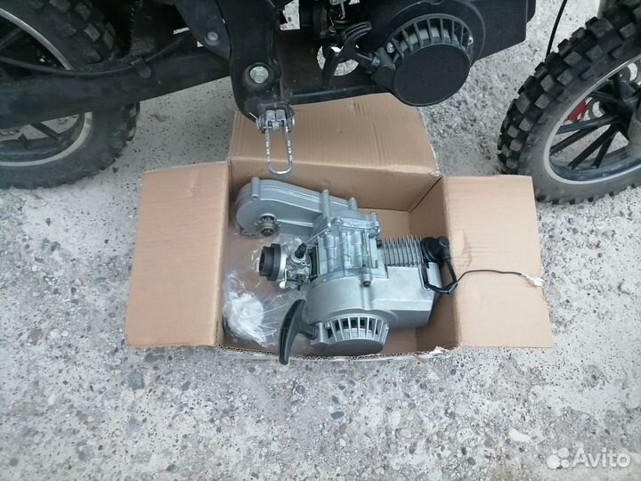 Новый двигатель на детский мотоцикл, квадроцикл