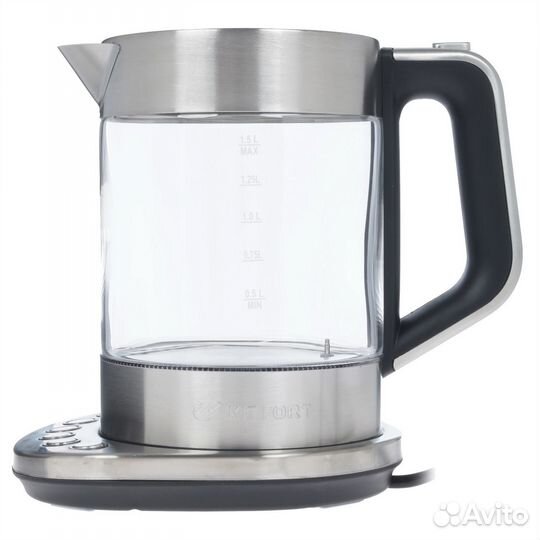 Электрочайник Kitfort KT-616 серебристый
