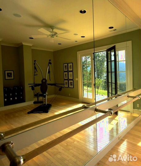 Зеркала в спортзалы