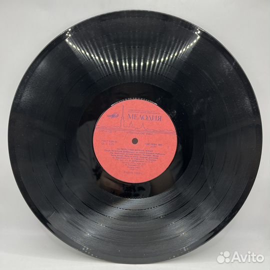 Виниловая Пластинка На теплоходе музыка играет