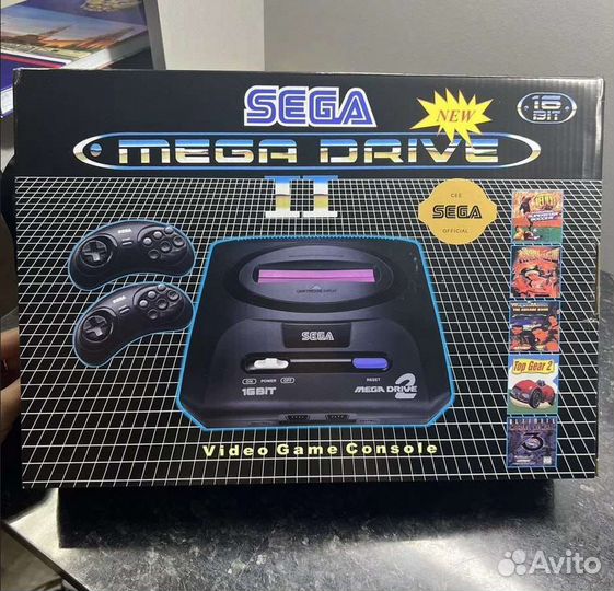Игровая приставка Sega Mega Drive 2