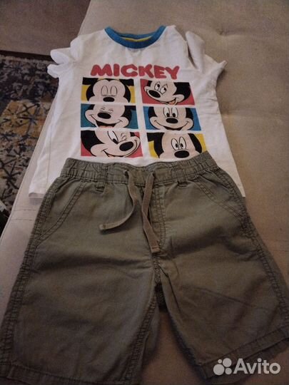 Детские вещи пакетом 104 110 на мальчика