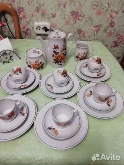 Сервиз кофейный новый